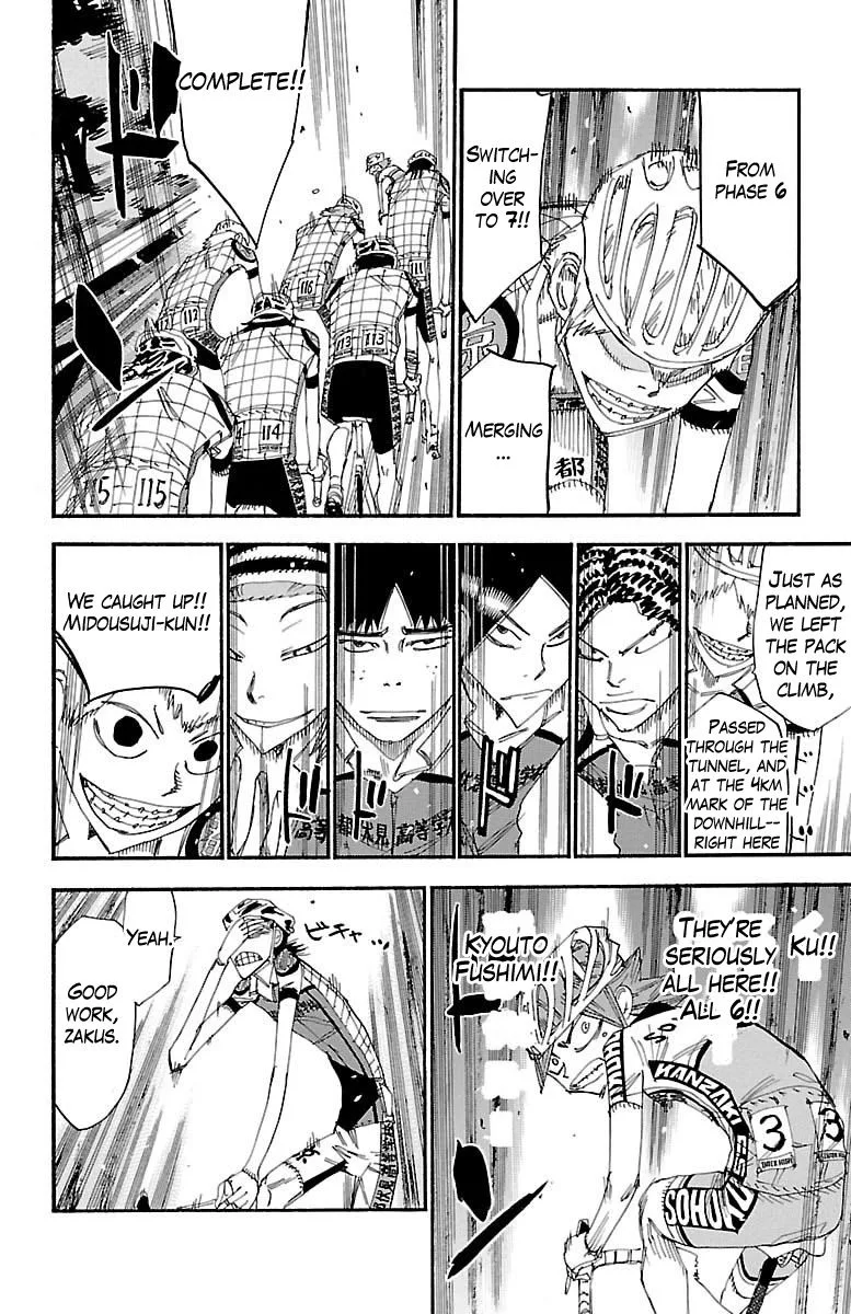 Yowamushi Pedal Chapter 373 page 10