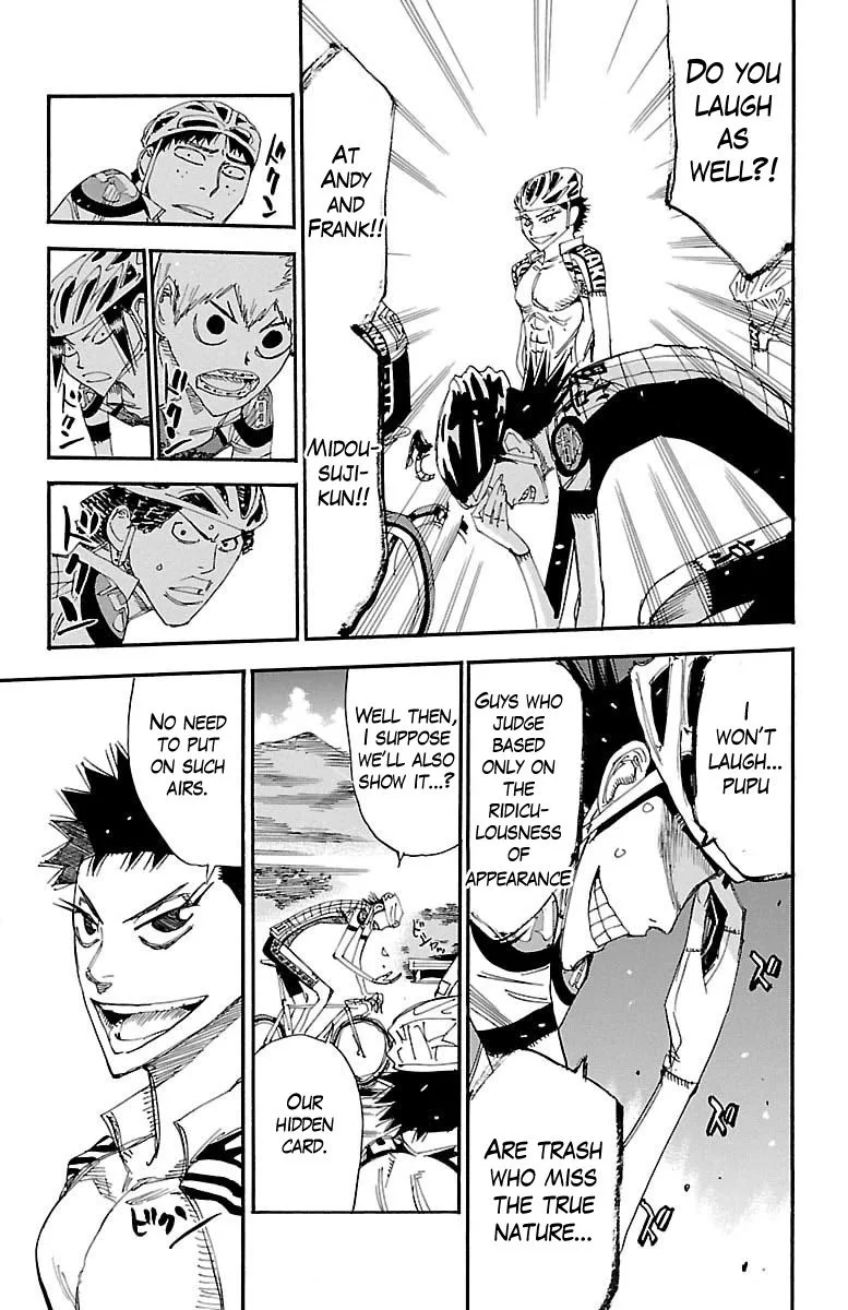 Yowamushi Pedal Chapter 374 page 9