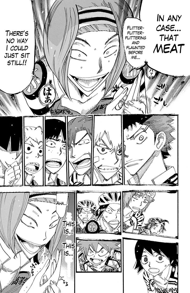 Yowamushi Pedal Chapter 374 page 16