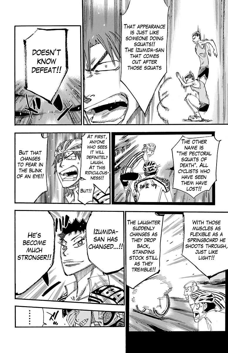 Yowamushi Pedal Chapter 374 page 8
