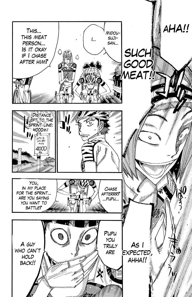 Yowamushi Pedal Chapter 374 page 17