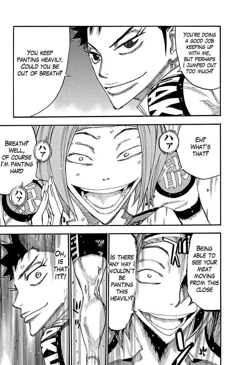 Yowamushi Pedal Chapter 375 page 13