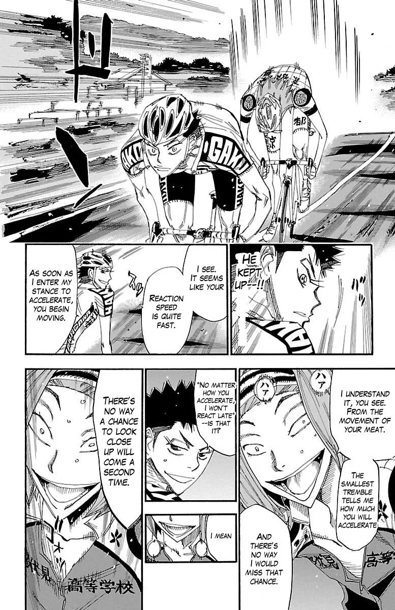 Yowamushi Pedal Chapter 375 page 15