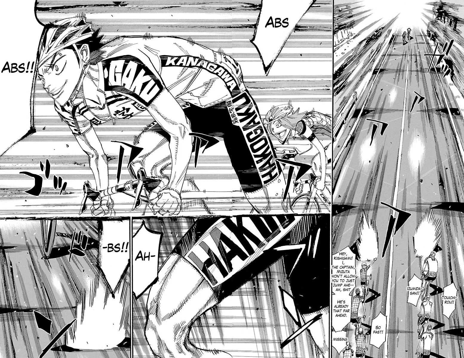 Yowamushi Pedal Chapter 375 page 10