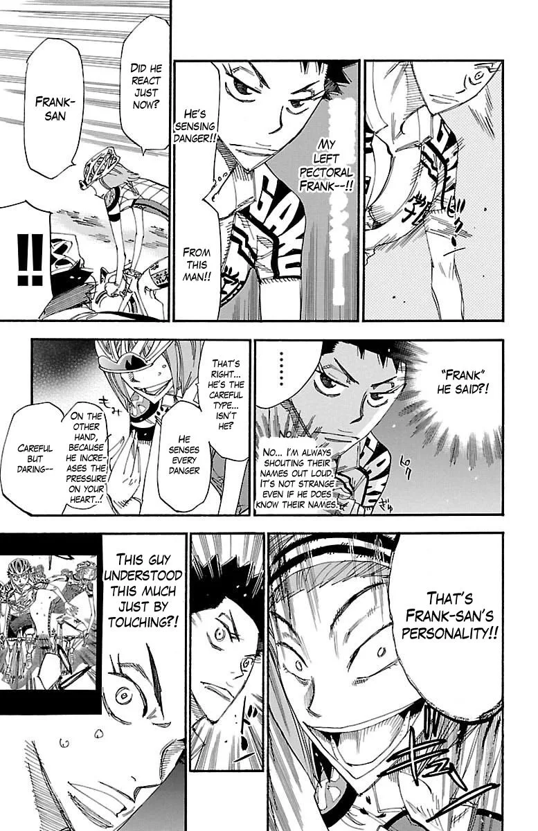 Yowamushi Pedal Chapter 375 page 16