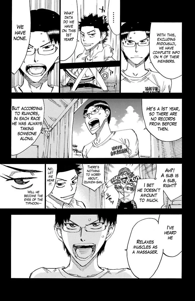 Yowamushi Pedal Chapter 375 page 5