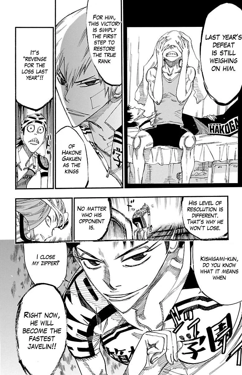 Yowamushi Pedal Chapter 376 page 19