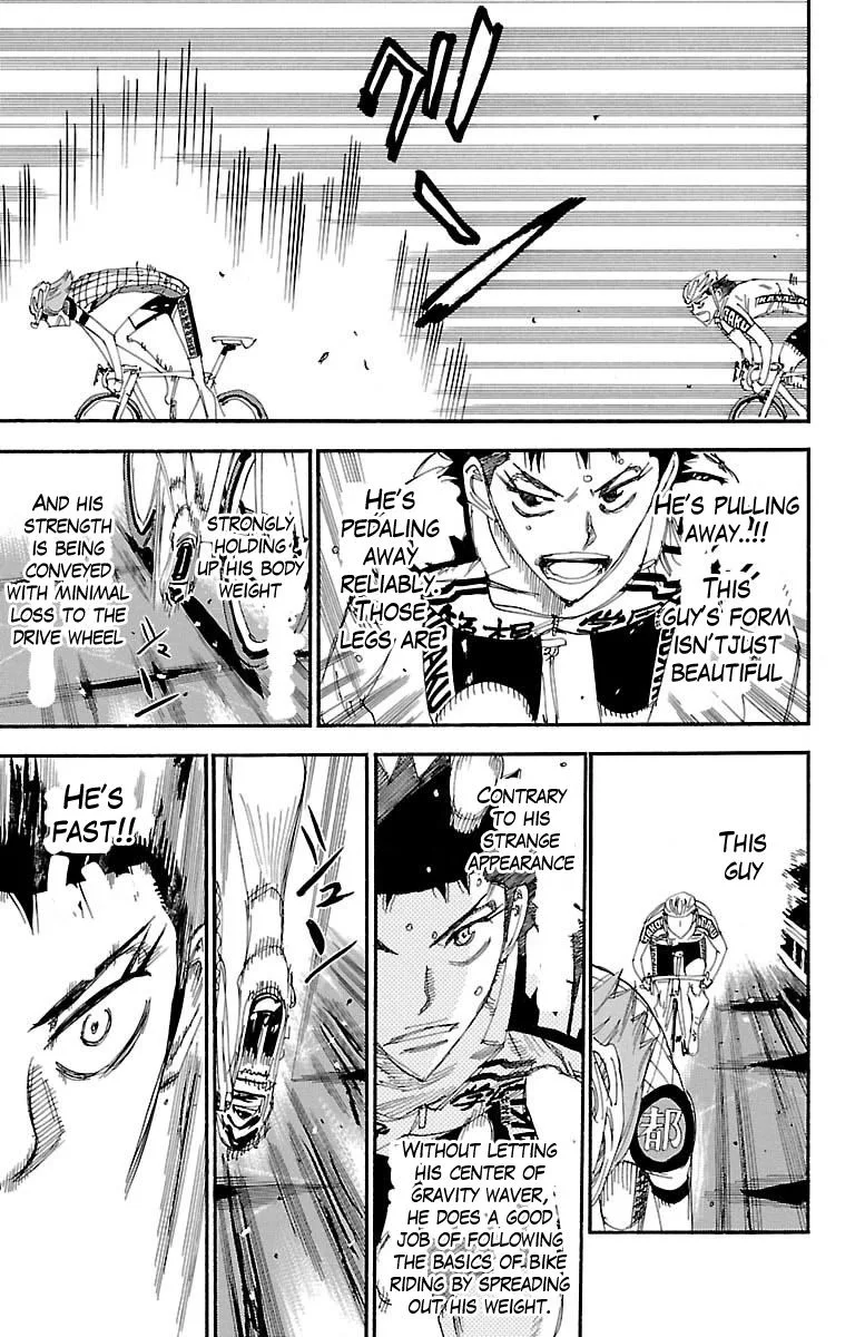 Yowamushi Pedal Chapter 376 page 15
