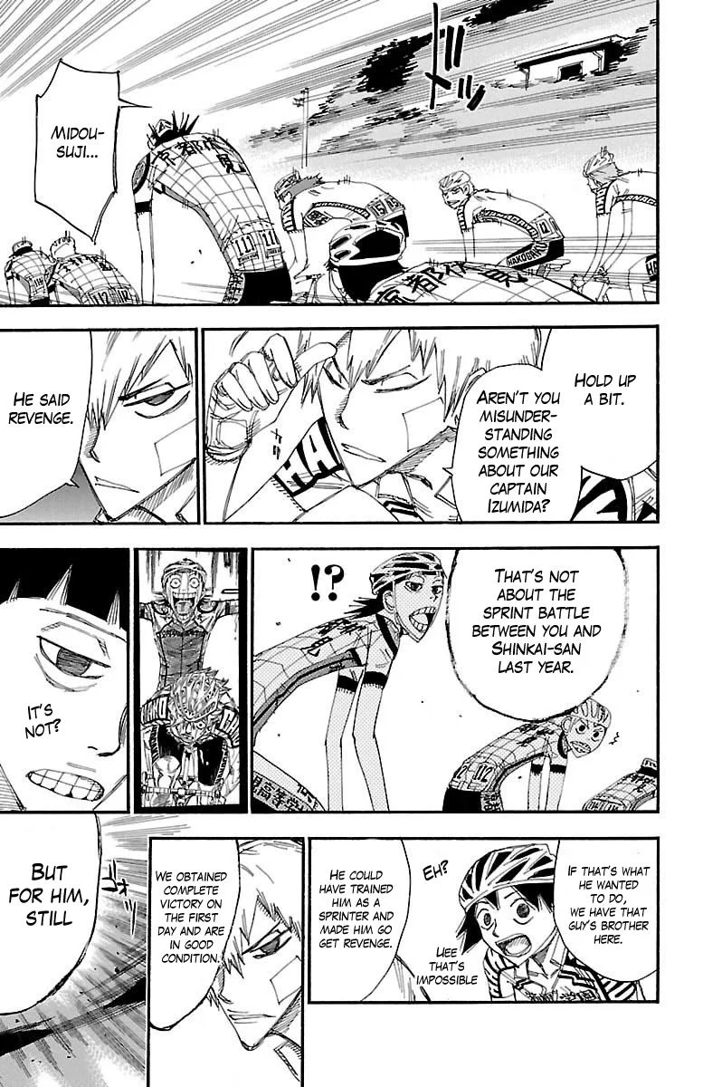 Yowamushi Pedal Chapter 376 page 18