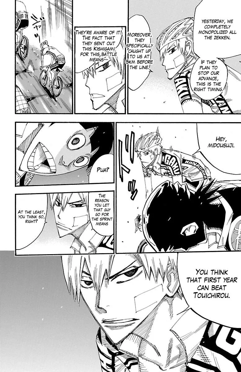 Yowamushi Pedal Chapter 376 page 11