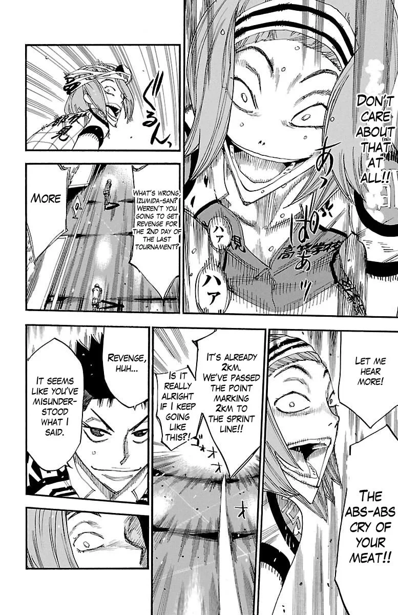 Yowamushi Pedal Chapter 376 page 17