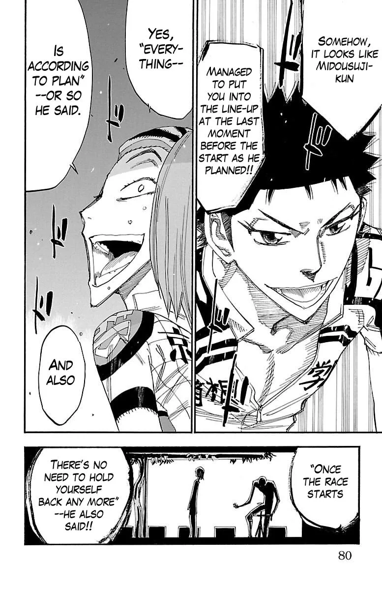Yowamushi Pedal Chapter 376 page 9