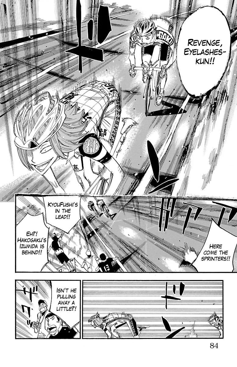 Yowamushi Pedal Chapter 376 page 14