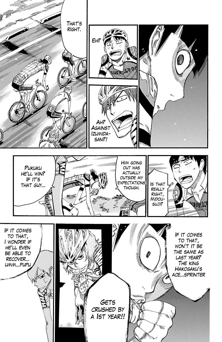 Yowamushi Pedal Chapter 376 page 13
