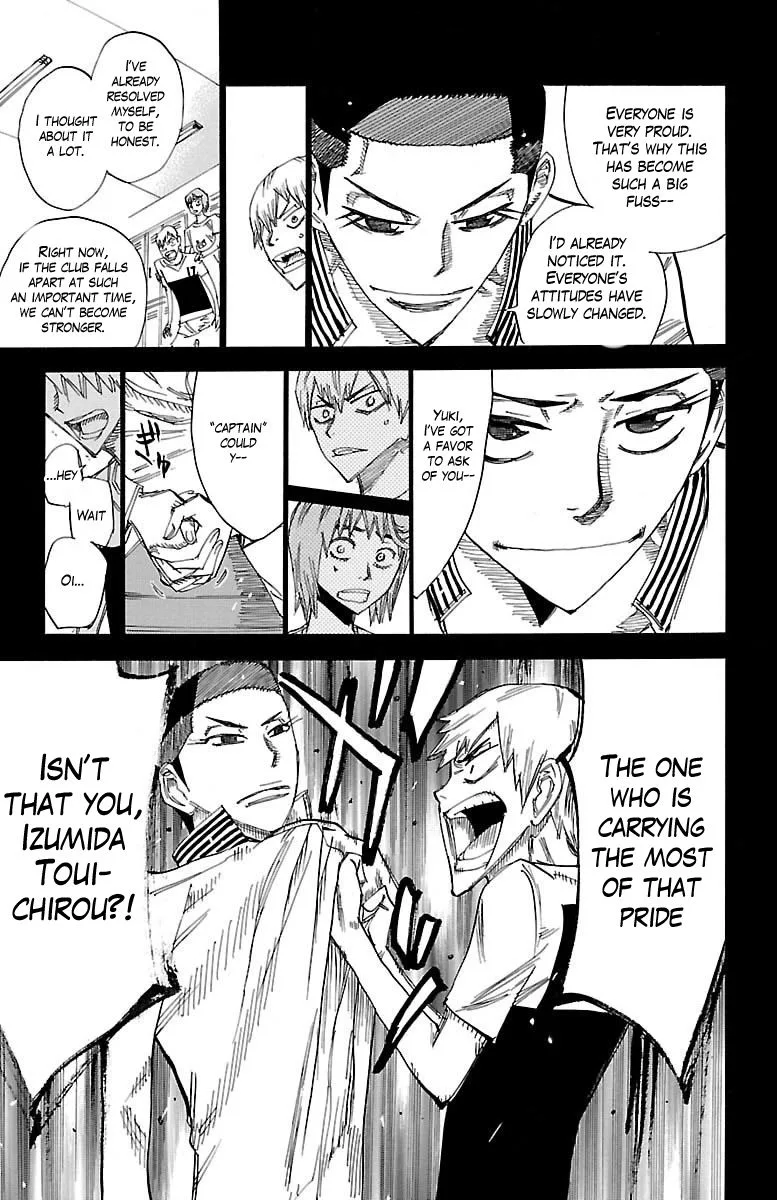 Yowamushi Pedal Chapter 377 page 15