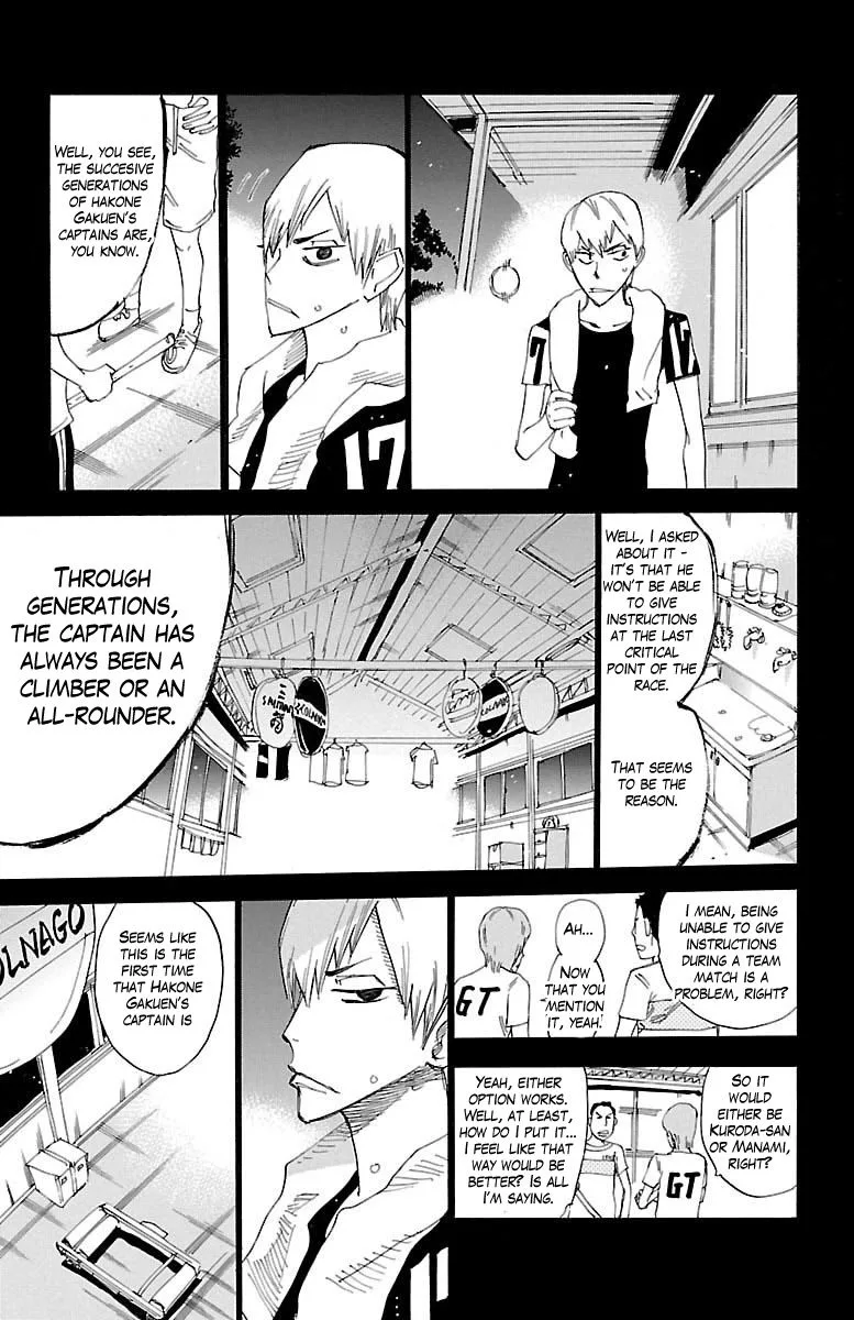 Yowamushi Pedal Chapter 377 page 11