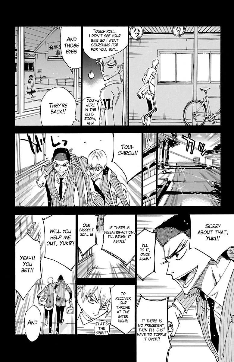 Yowamushi Pedal Chapter 378 page 15