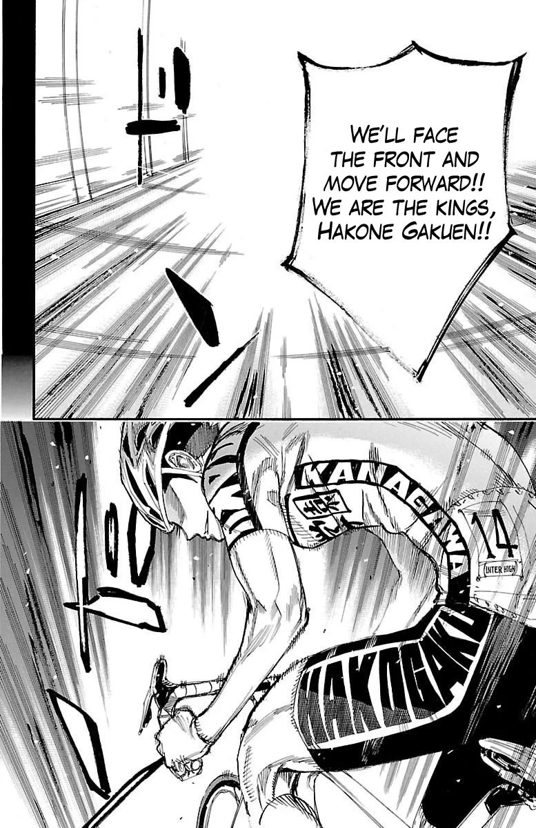 Yowamushi Pedal Chapter 378 page 17