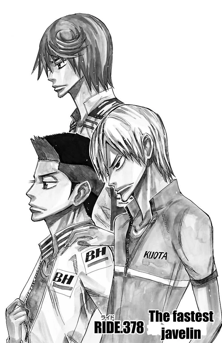 Yowamushi Pedal Chapter 378 page 1