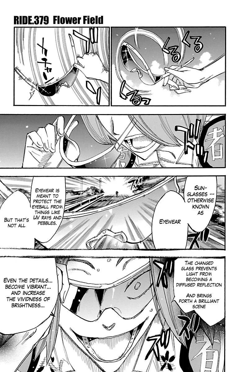 Yowamushi Pedal Chapter 379 page 1
