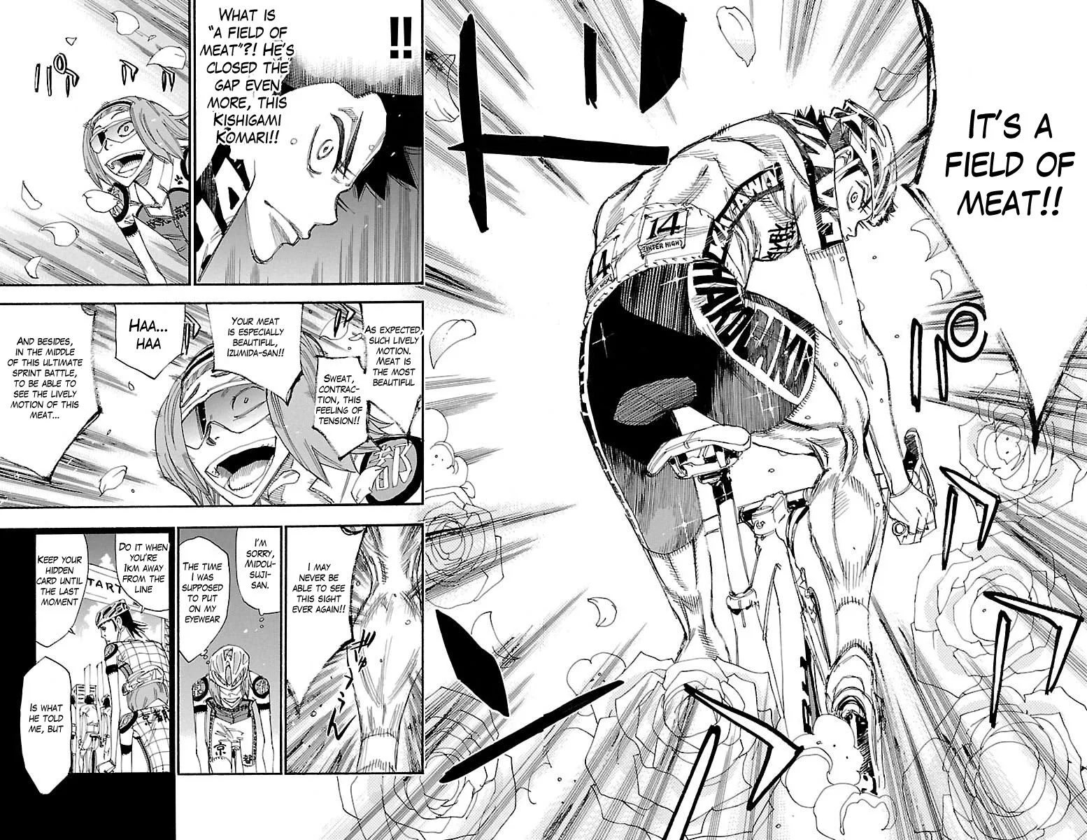 Yowamushi Pedal Chapter 379 page 7