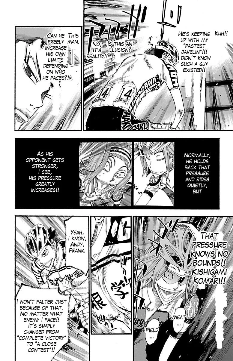 Yowamushi Pedal Chapter 379 page 9