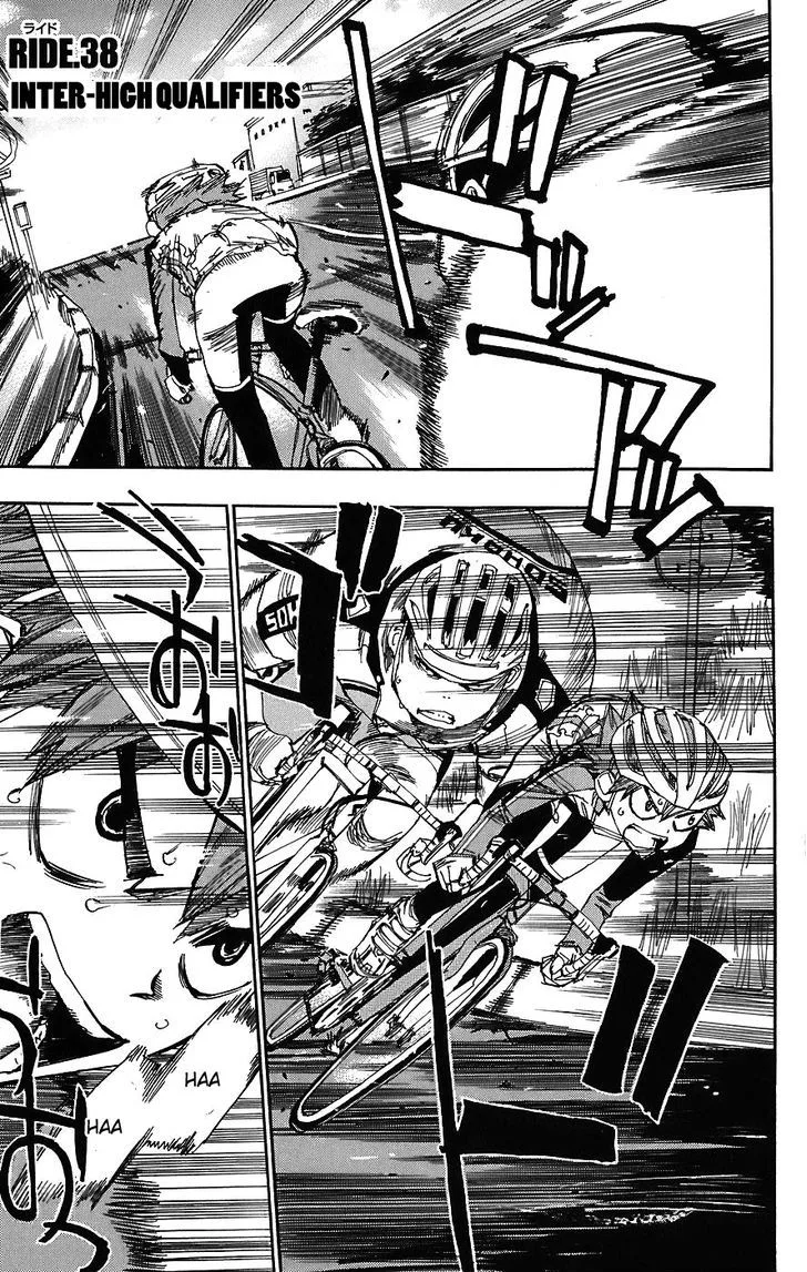Yowamushi Pedal Chapter 38 page 1