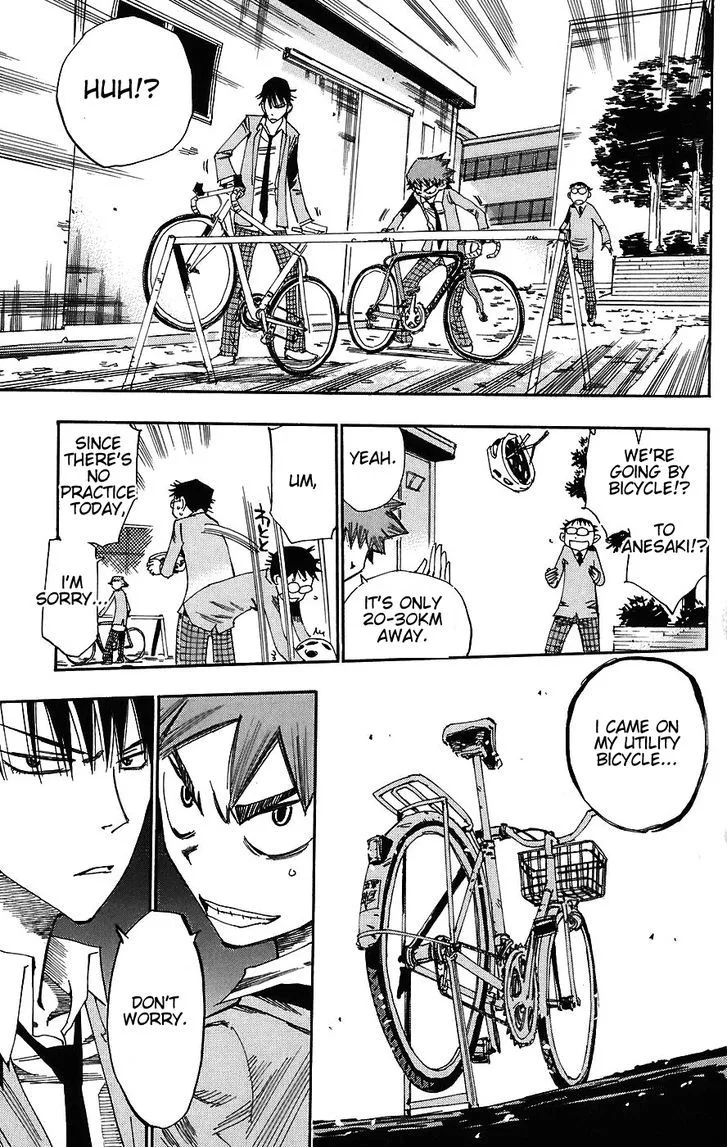 Yowamushi Pedal Chapter 38 page 11