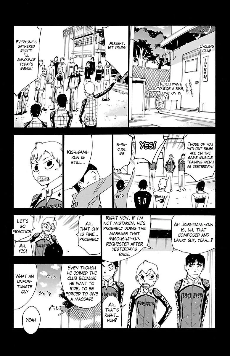 Yowamushi Pedal Chapter 381 page 15