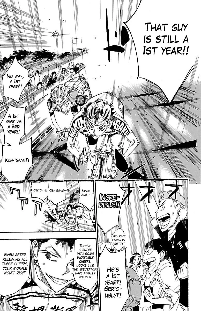 Yowamushi Pedal Chapter 381 page 23
