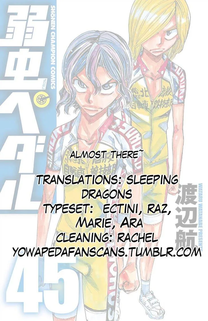 Yowamushi Pedal Chapter 382 page 21