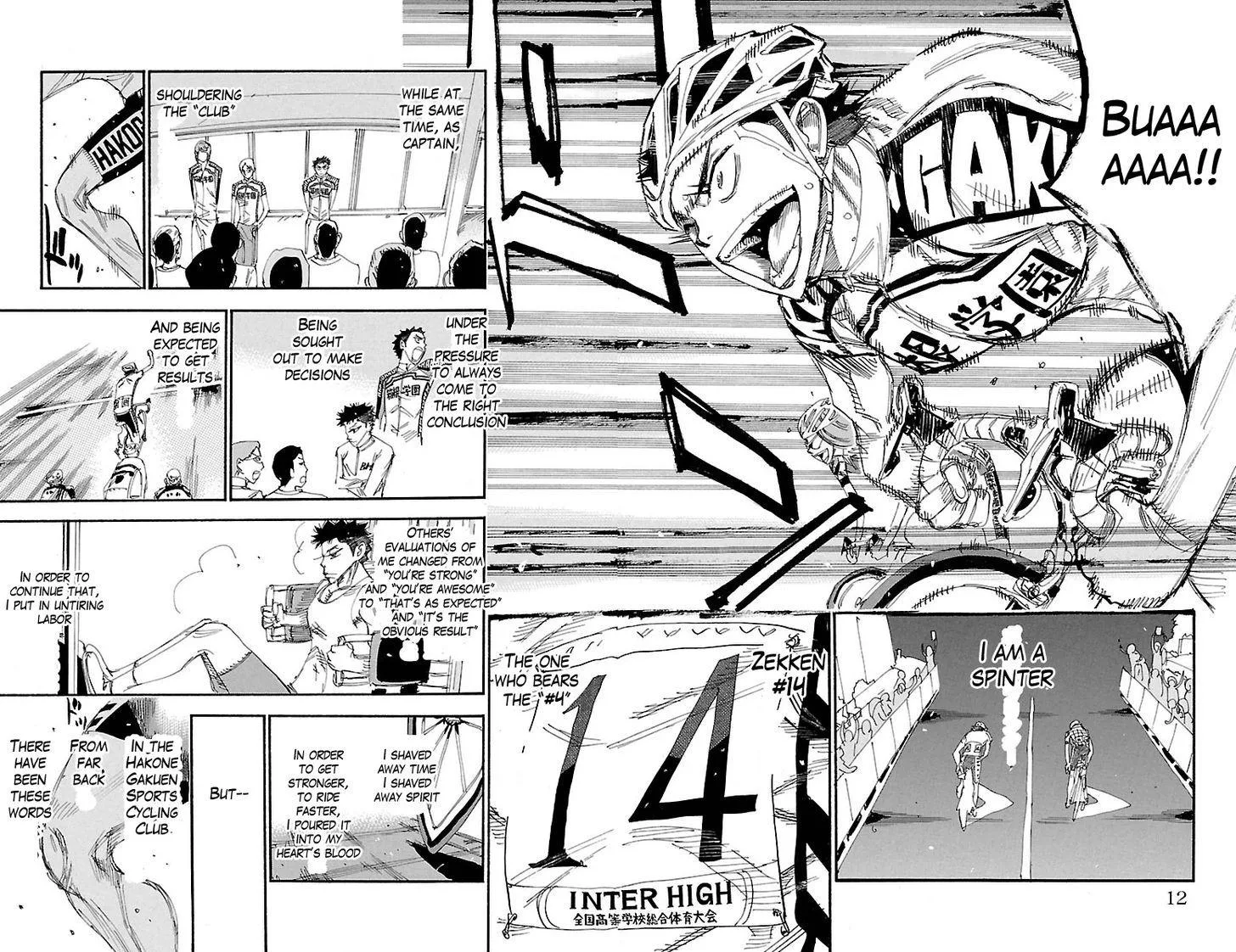 Yowamushi Pedal Chapter 382 page 6