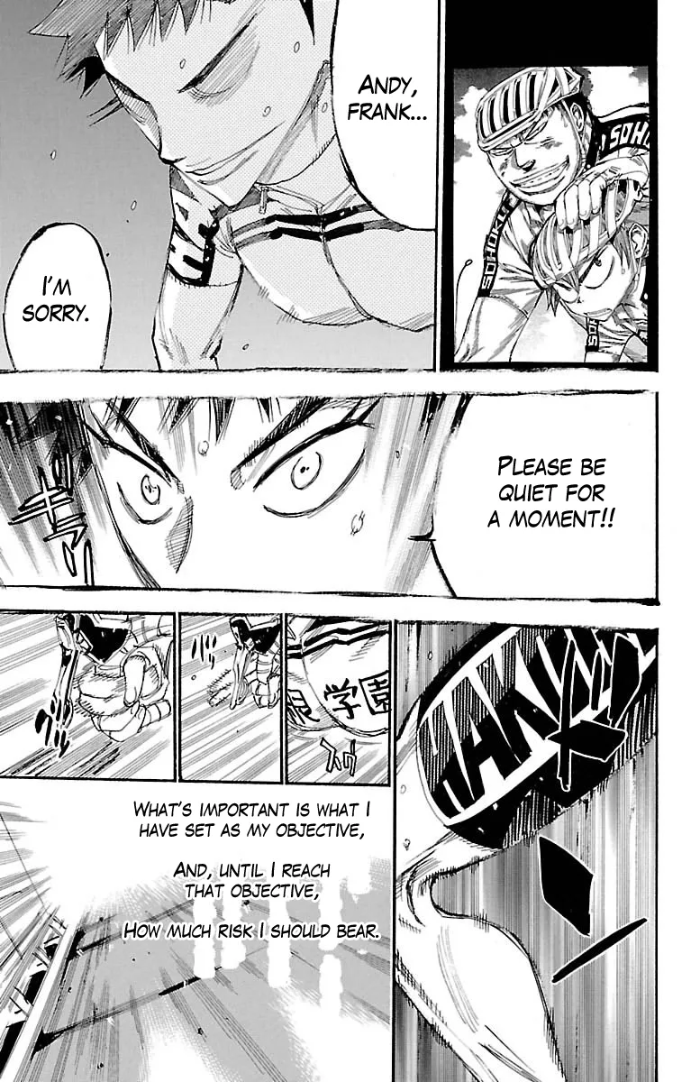 Yowamushi Pedal Chapter 383 page 8