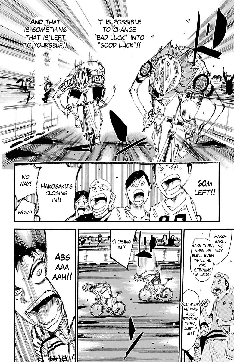 Yowamushi Pedal Chapter 383 page 15