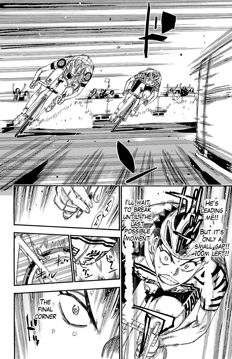 Yowamushi Pedal Chapter 383 page 2