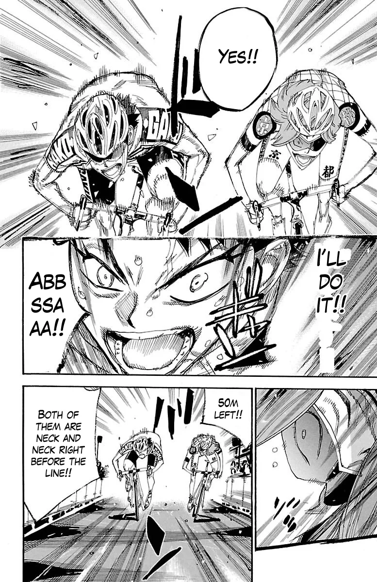 Yowamushi Pedal Chapter 383 page 17
