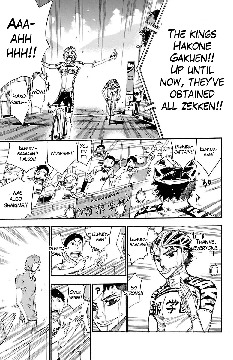 Yowamushi Pedal Chapter 384 page 13