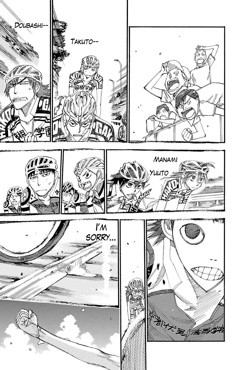 Yowamushi Pedal Chapter 384 page 10