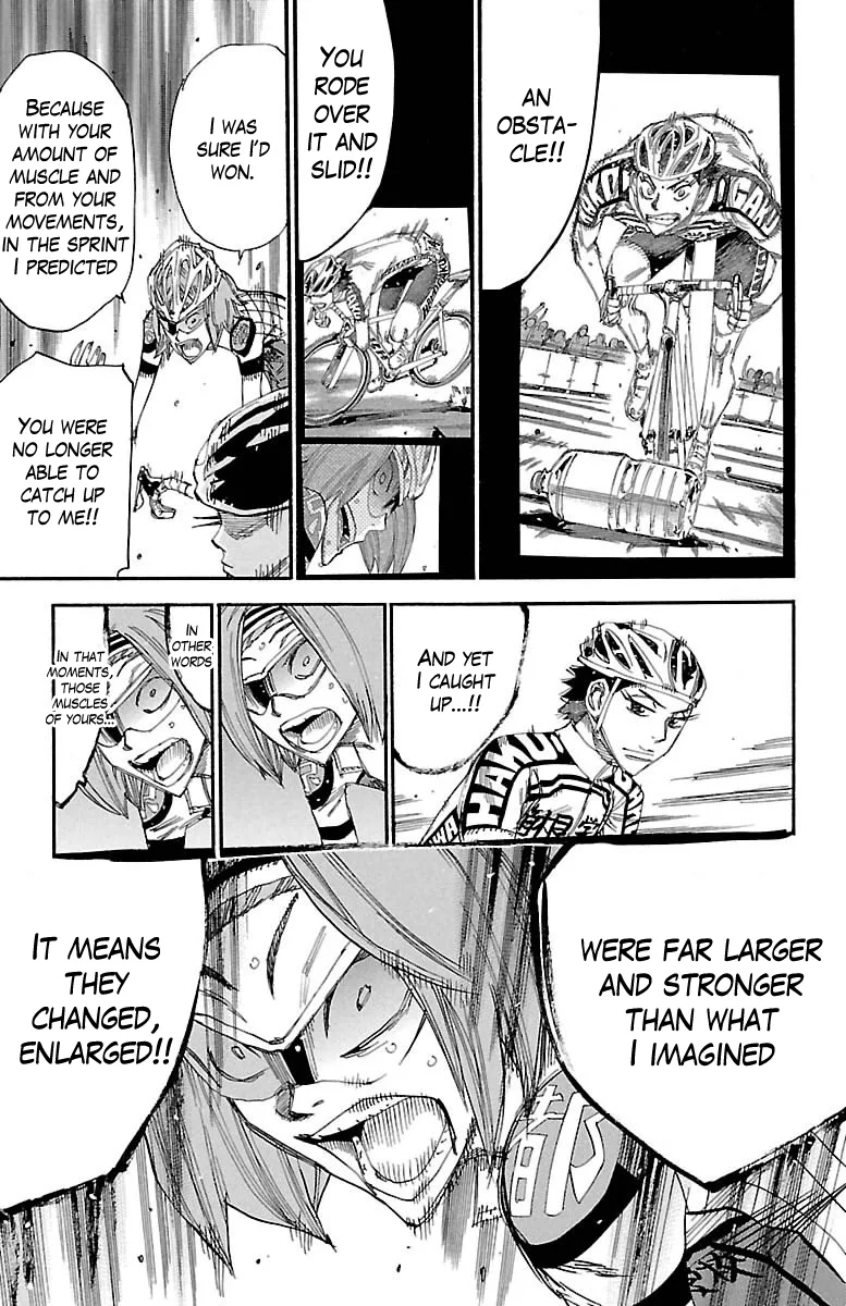Yowamushi Pedal Chapter 385 page 14
