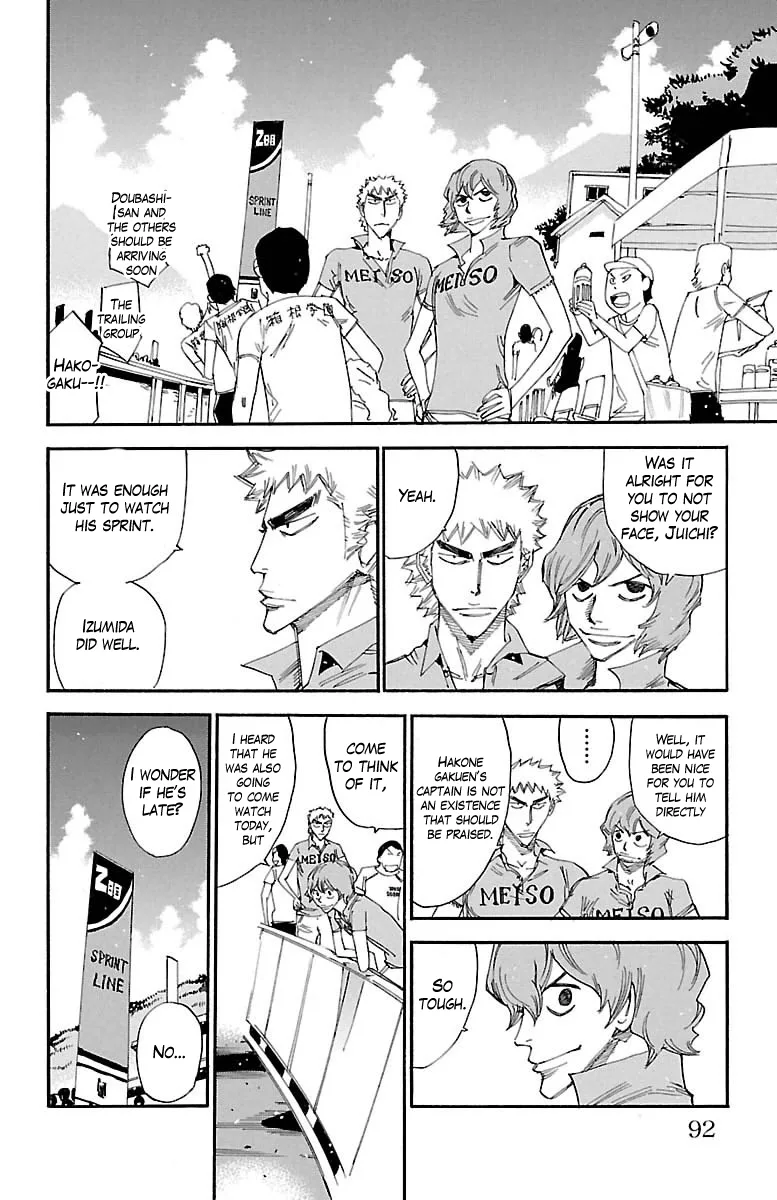 Yowamushi Pedal Chapter 385 page 21