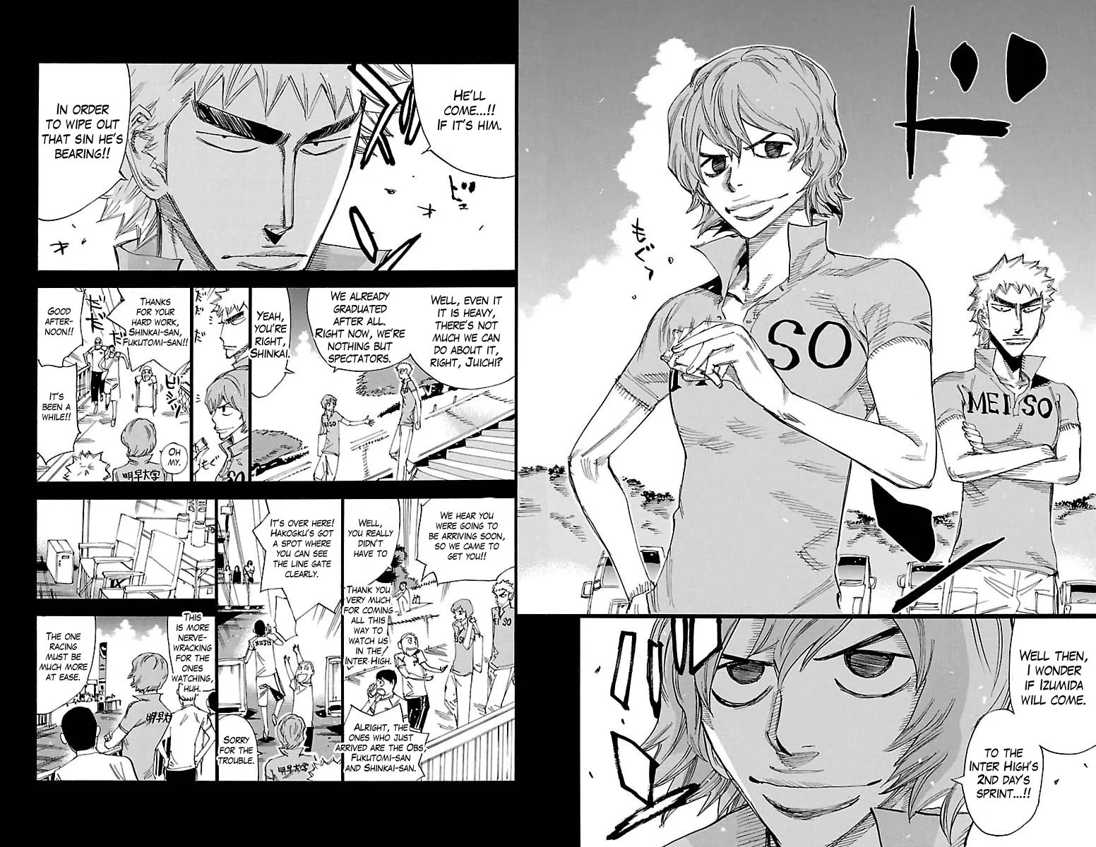 Yowamushi Pedal Chapter 385 page 5