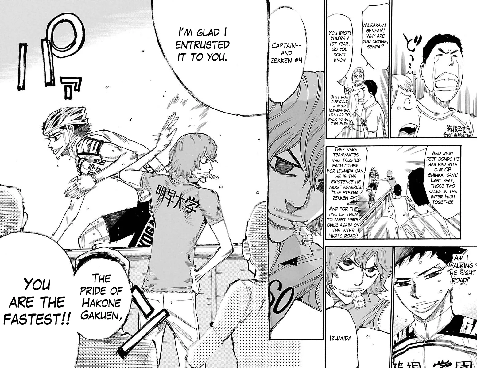 Yowamushi Pedal Chapter 385 page 10