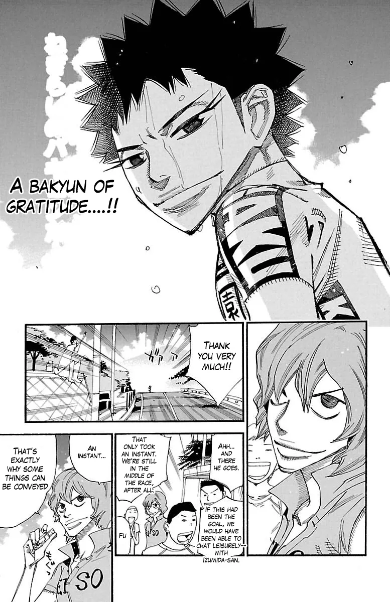 Yowamushi Pedal Chapter 385 page 12