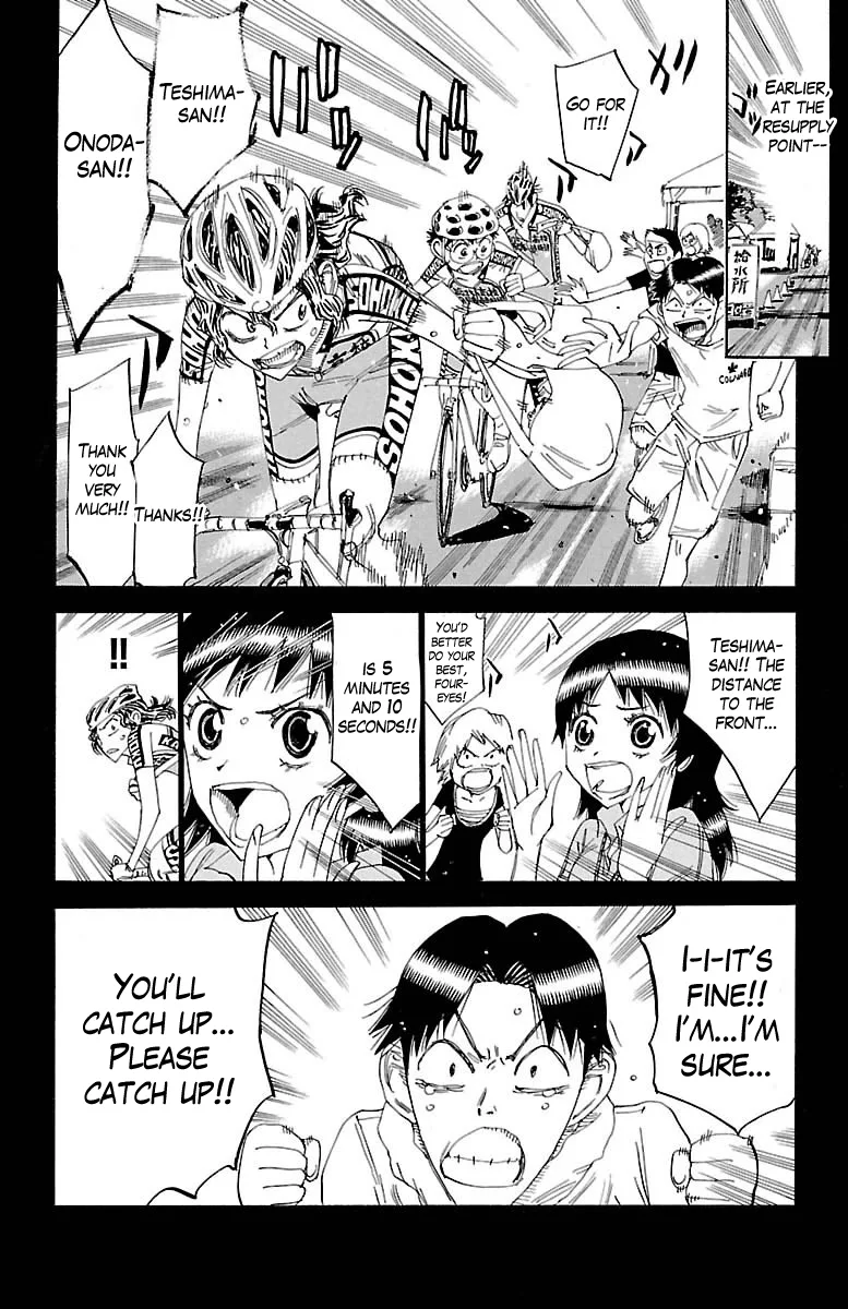Yowamushi Pedal Chapter 386 page 9