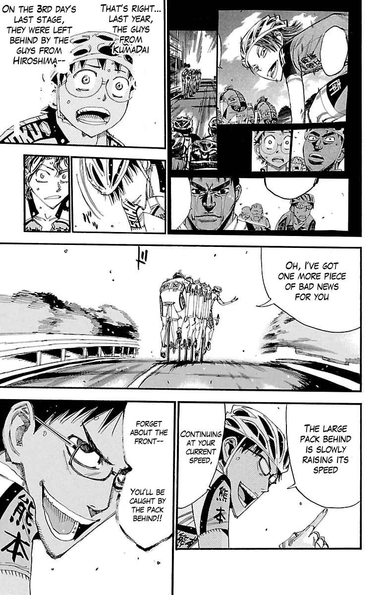 Yowamushi Pedal Chapter 386 page 16