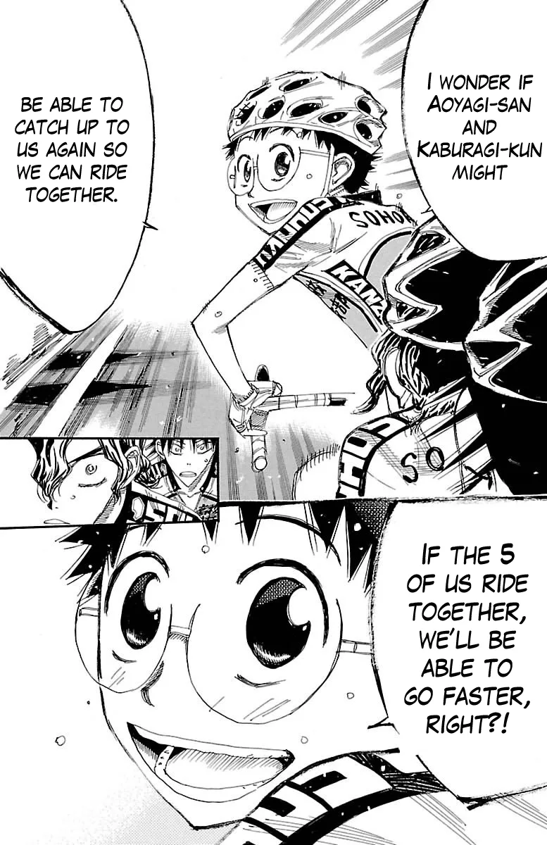 Yowamushi Pedal Chapter 386 page 21
