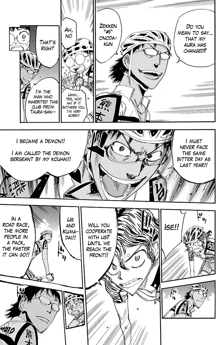 Yowamushi Pedal Chapter 386 page 14