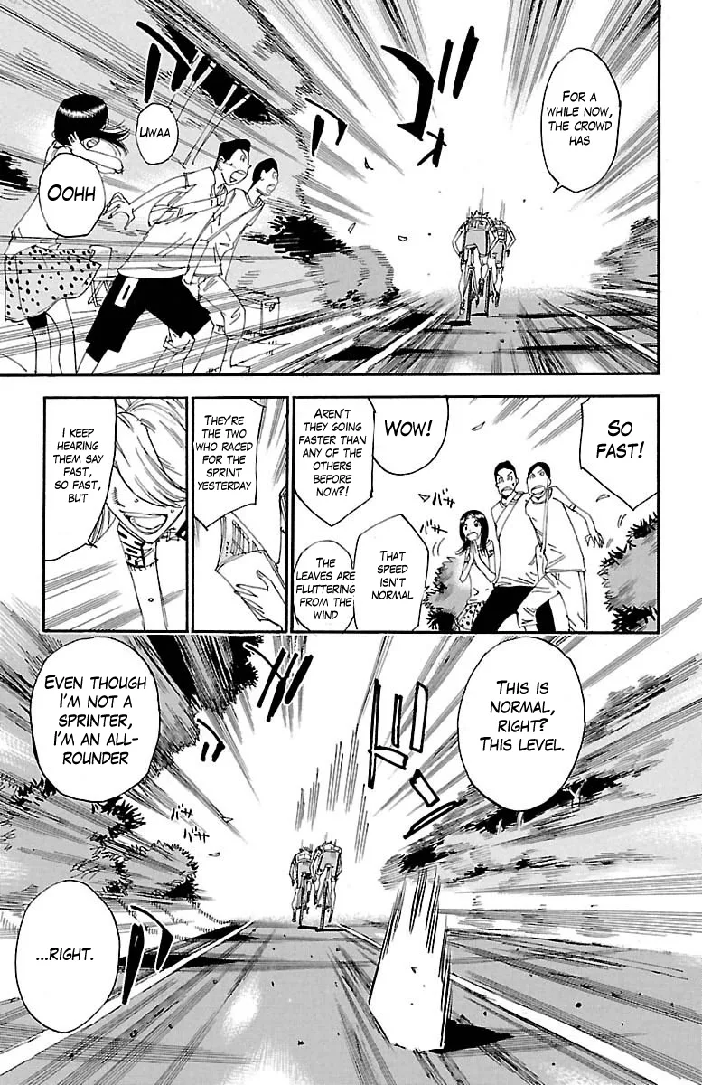 Yowamushi Pedal Chapter 387 page 13