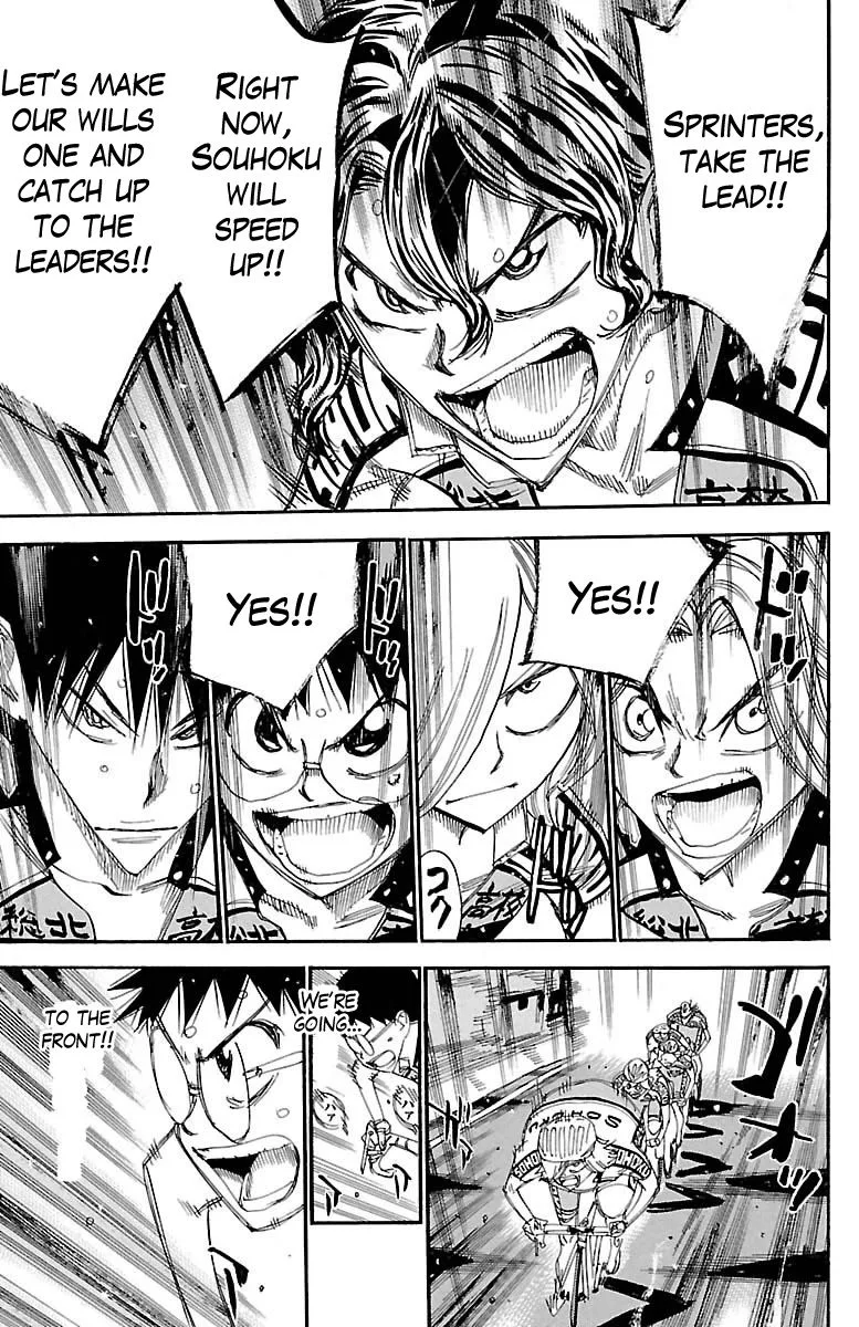 Yowamushi Pedal Chapter 388 page 18