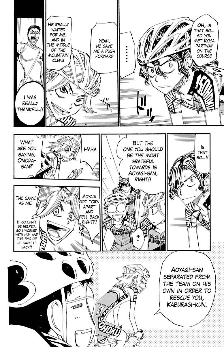 Yowamushi Pedal Chapter 388 page 11